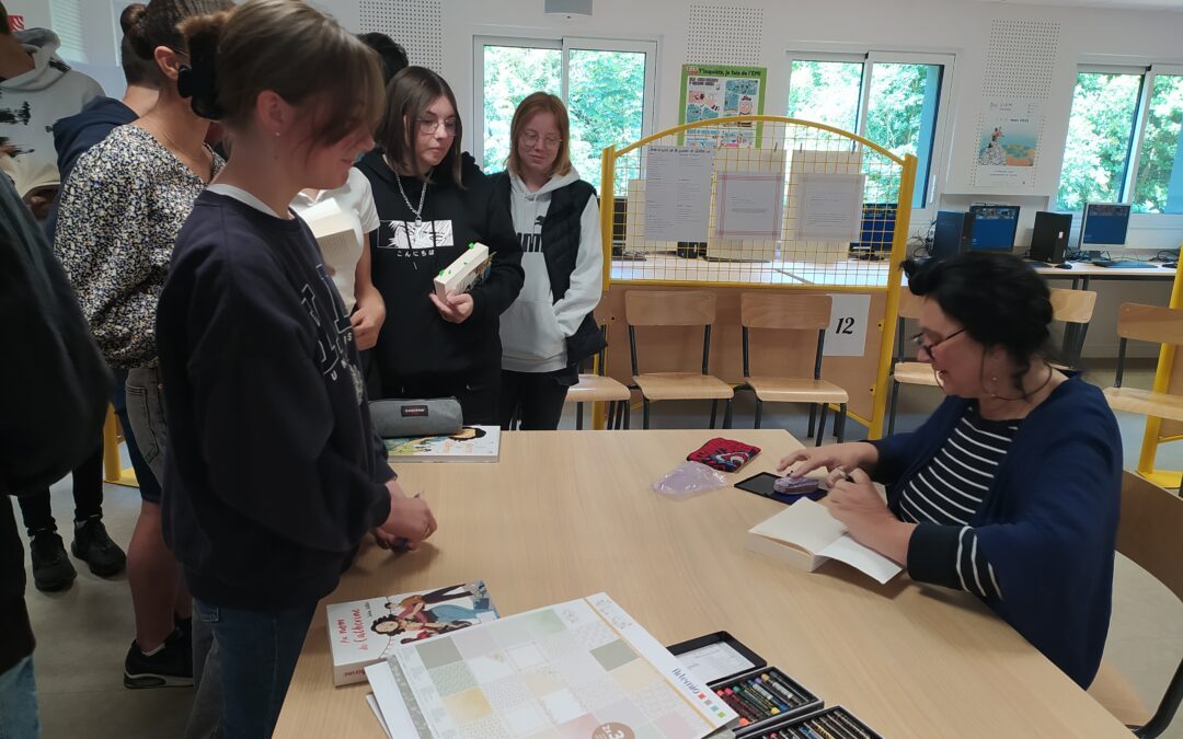 Rencontre littéraire au collège Saint Vincent