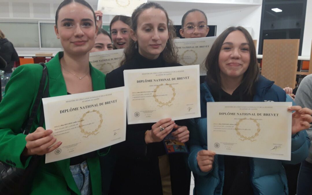 Remise des diplômes