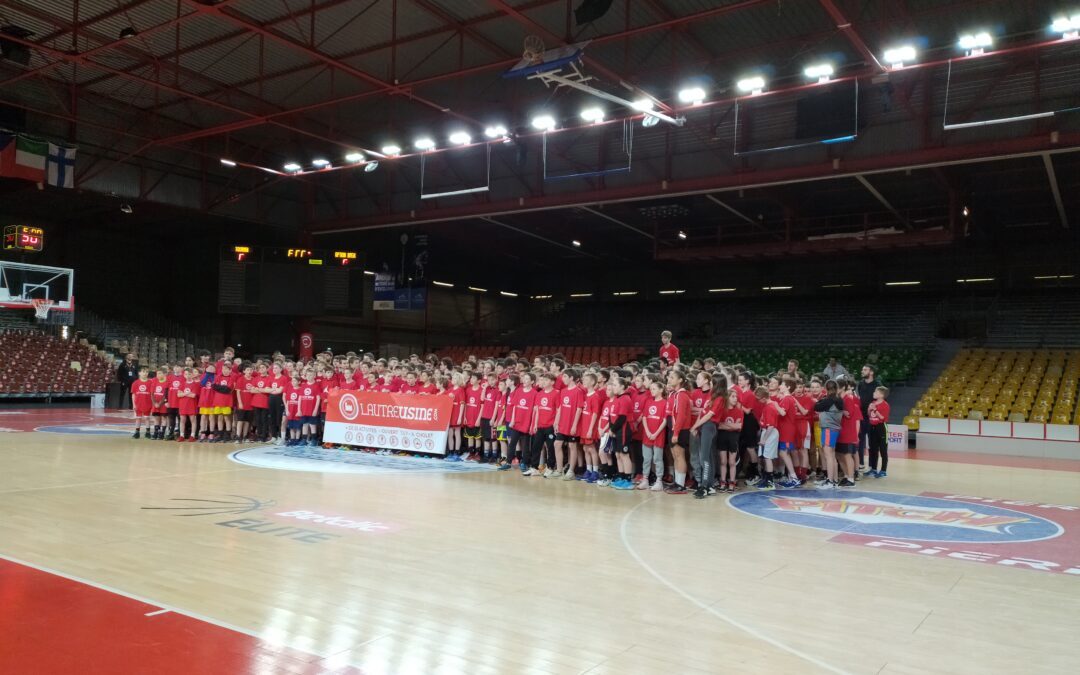 Les basketteurs au Cholet Mondial Basket